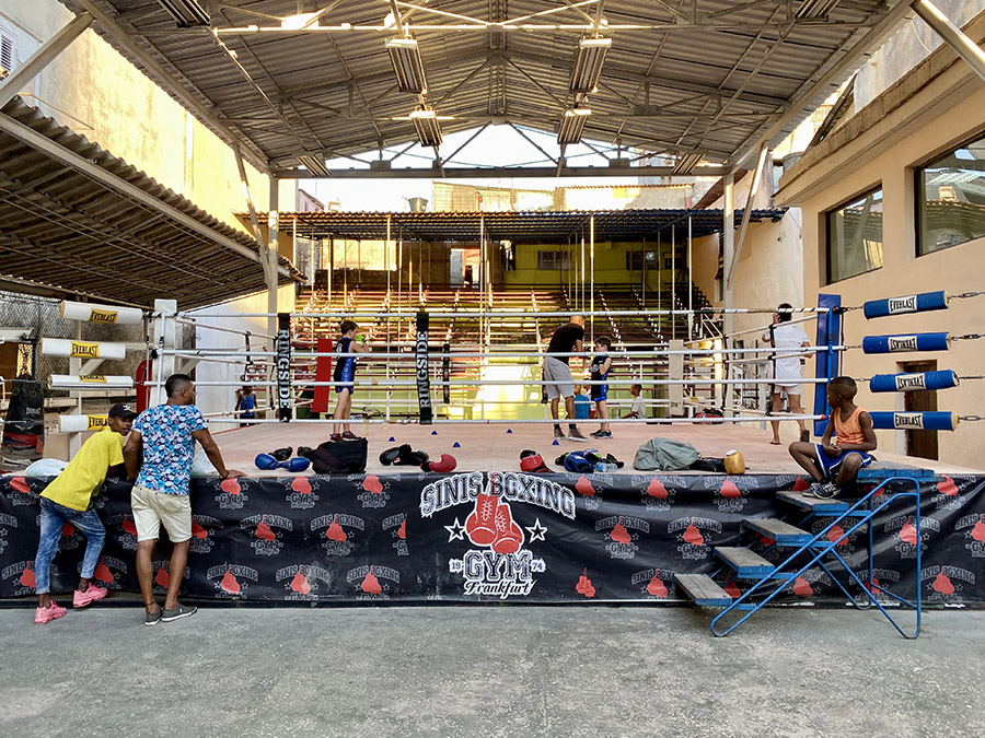 Center Ring for Boxing Lessons at Rafael Trejo Gym