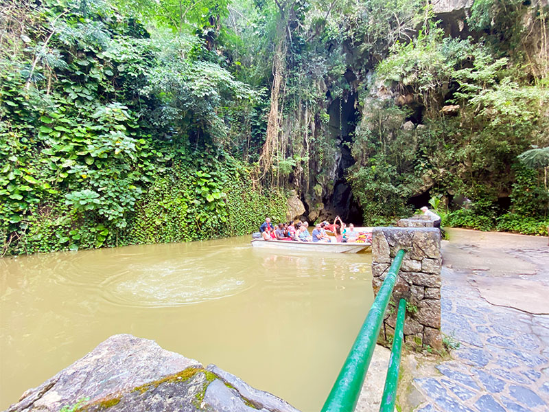 The exit of "The Cueva del Indio" Indian Cave