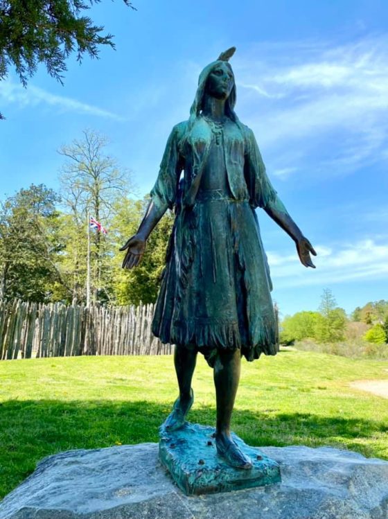 Pocahontas at Historic Jamestown