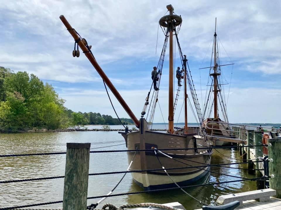 Discovery - one of the ships at Jamestown Settlement