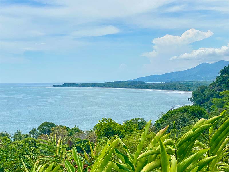 Coastline view of Puntarenas Province, Costa Rica