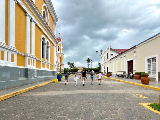 Calle La Calzada in Granada Nicaragua